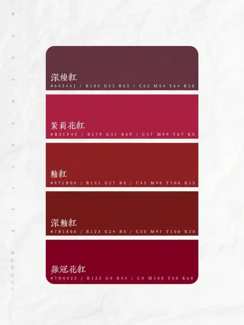 00一组深红色卡;00红色釉的瓷器品种众多,很多颜色也相近,最早