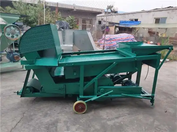 8粮食筛分拋粮机扒谷机大型谷物清选筛分机抛粮机油菜籽除杂筛选机