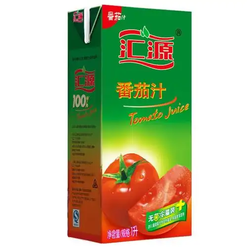 汇源100%番茄果汁1l 盒装