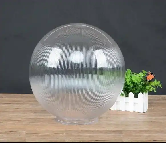 户外灯具配件球形灯罩 路灯灯罩 亚克力罩直径35 30 40口径14.5cm