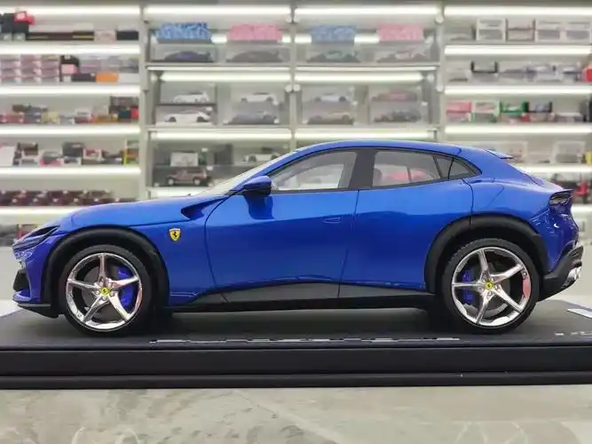 bbr 1/18 法拉利purosangue 蓝色
