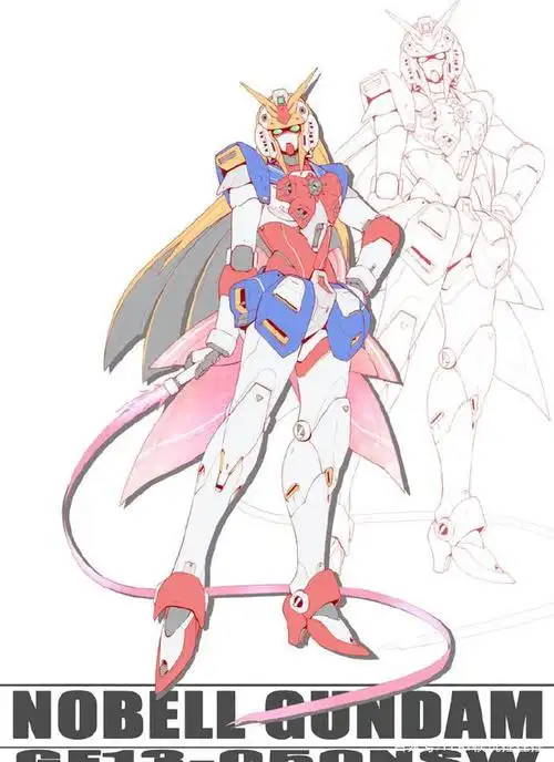 诺贝尔高达看起来更加的有女性特征了,从外形可以看出是女性驾驶员