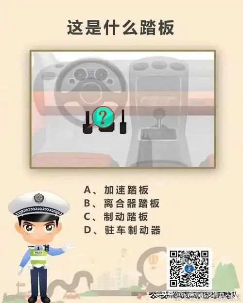 驾照考试科目一#这是什么踏板__懂车帝