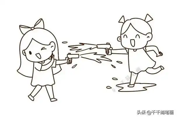 难忘的泼水节简笔画儿童版(别让孩子只知道泼水)(11)