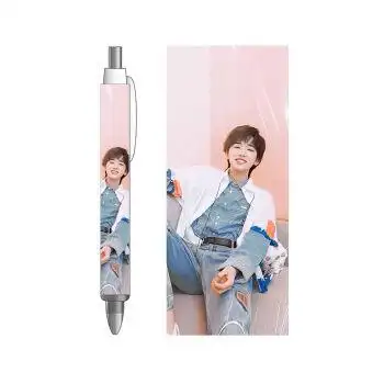 姒桀sjtnt时代少年团按动笔宋亚轩同款明星周边笔ins黑色中性笔