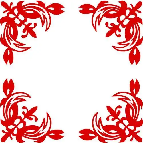 花卉和动物花边剪纸制作 手工剪纸图片大全简单-普车都