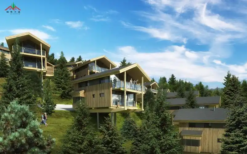 出口奥地利阿尔卑斯山地吊脚度假木屋酒店