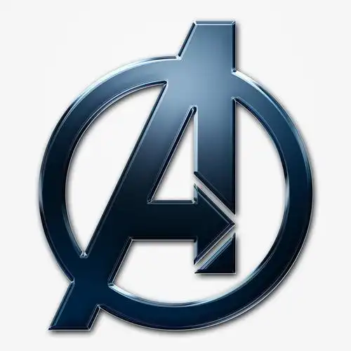 复仇者 联盟 图标立体标题