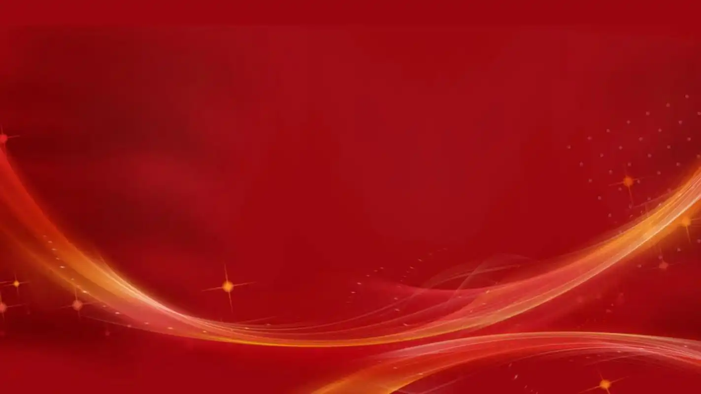 素材分享7815红色大气ppt背景图片② 哈喽~我是图图大耳朵09