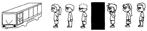 小朋友排队上车简笔画 第2页简笔画出排队排排队小朋友简笔画上下楼梯