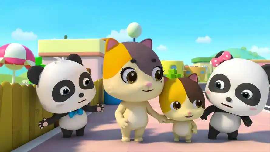 宝宝巴士好习惯养成,过马路,过马路的时候一定要注意红绿灯哦