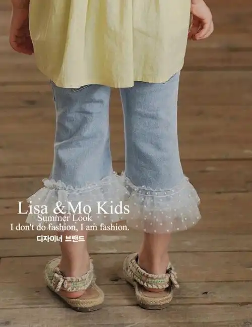 女宝宝夏季牛仔裤舒适和设计感并存