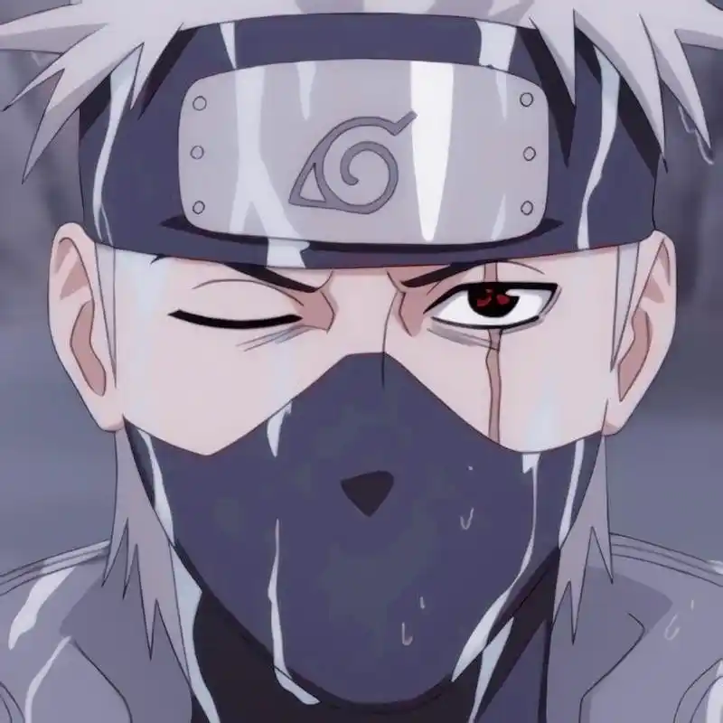 「第126期」动漫男头:火影忍者 旗木卡卡西无水印男生头像