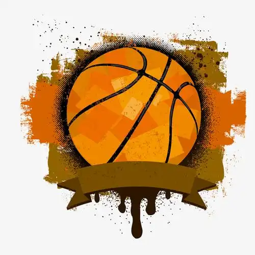 矢量篮球免抠素材免费下载_觅元素51yuansu.com