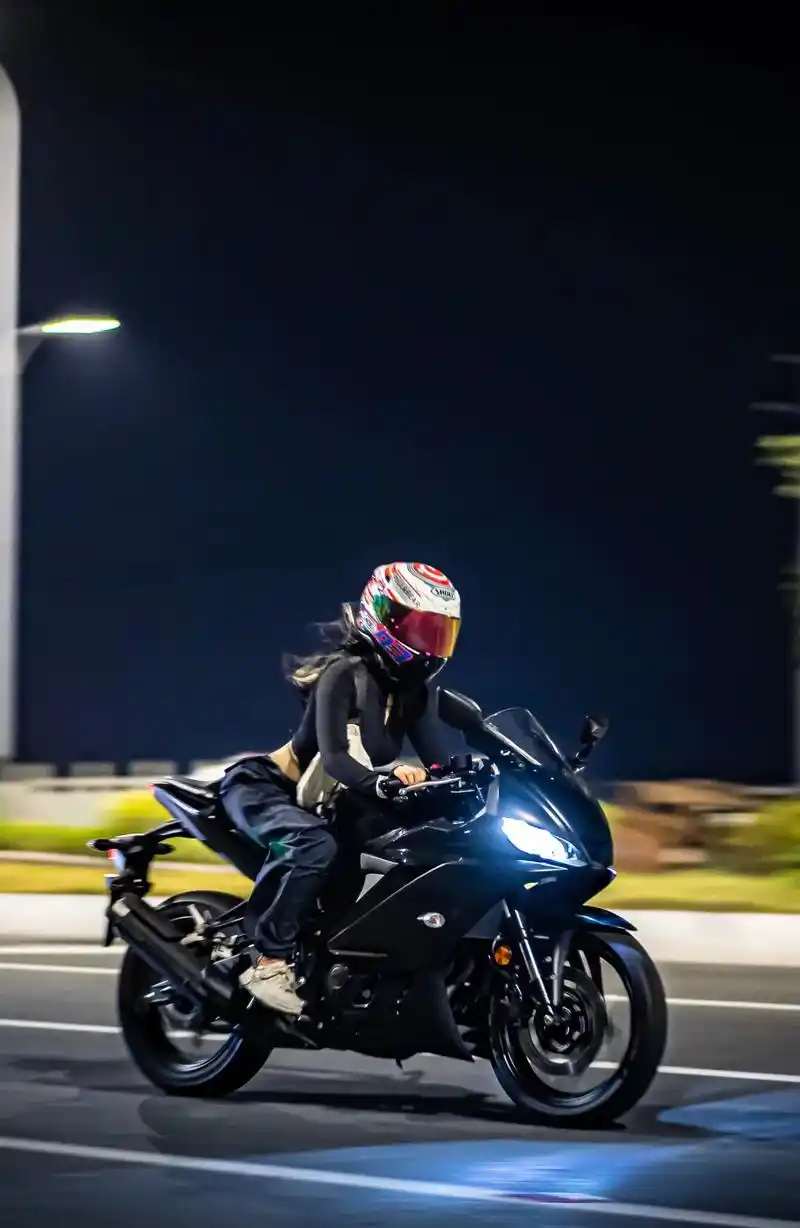 图文伙伴计划 8月25晚照片 晚到了 #机车女孩 很帅 二 - 抖音