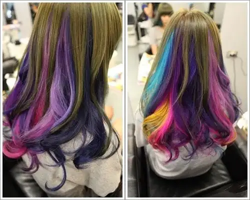 蜡染头发和普通染发的区别