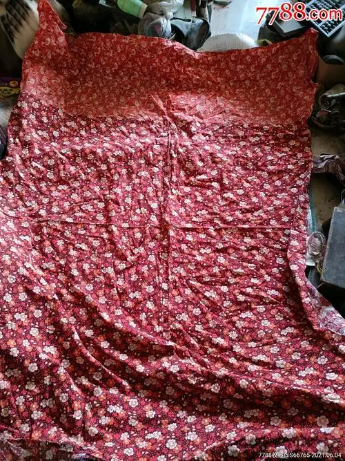 怀旧老梅花纯棉被面