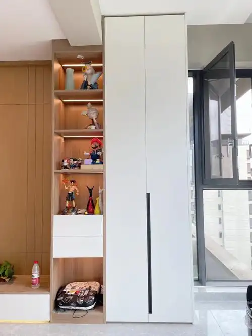 家居置物柜超级亮眼的客厅展示柜7878