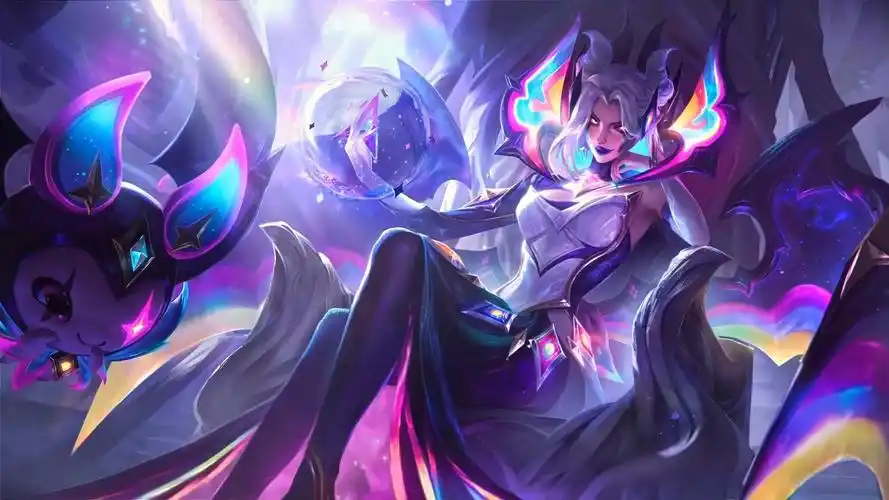 【英雄联盟动态原画/壁纸】星之吞噬者-莫甘娜