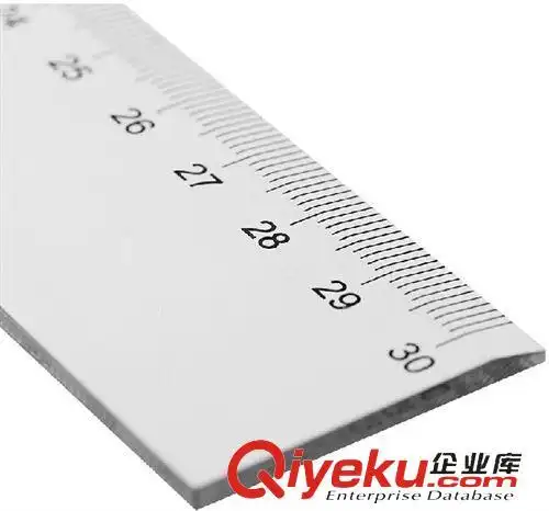 尺子 得力6230 得力直尺 30cm直尺 透明塑料30厘米直尺子