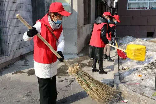 青得里街道长城社区开展《从我做起·雷锋精神伴我行》志愿服务活动