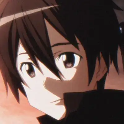 动漫男生头像/刀剑神域/桐人