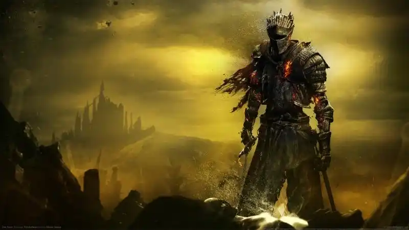 《黑暗之魂3-dark souls 3》 4k高清壁纸 @ 3440x1440