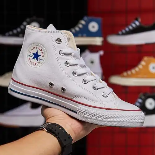 正品尔匡威莱斯帆布鞋女1970s高帮板鞋男情侣学生2022新款低帮