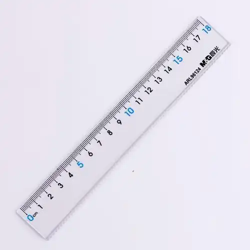 晨光直尺 arl96124 18cm 透明
