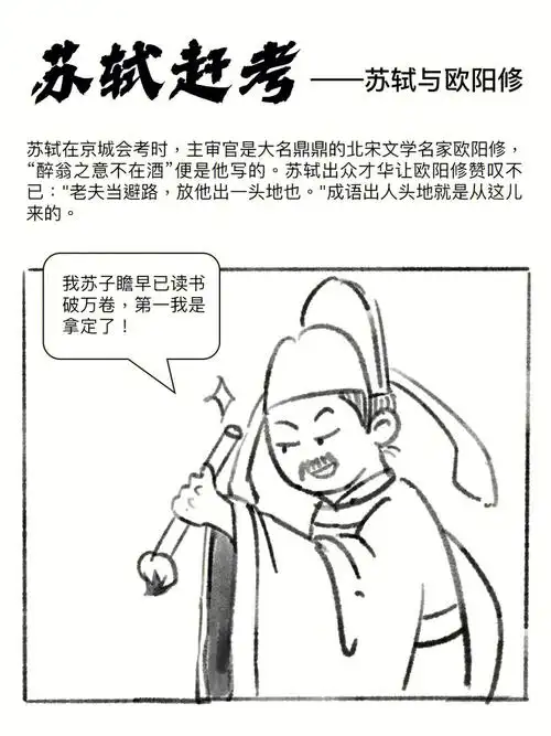 苏轼  #漫画  #历史