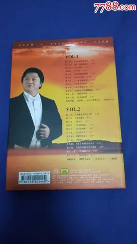 罕见绝版男高音梁召今2cd 1dvd含伴奏6首