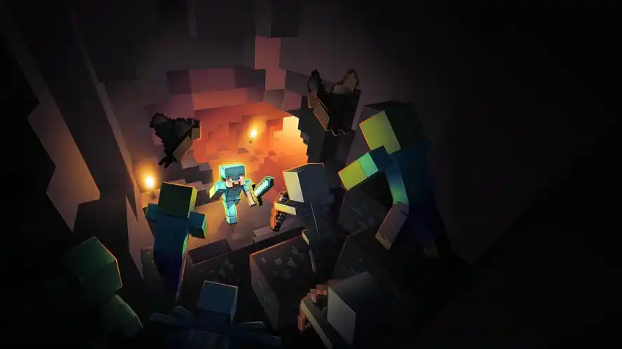 我的世界二测精美图纸 中国版mc超清壁纸下载