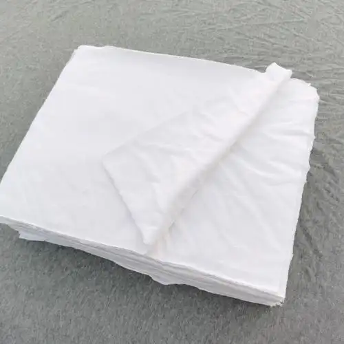 精白擦机布全棉汗布标准尺寸吸水吸油无尘不掉毛白色纯棉工业抹布