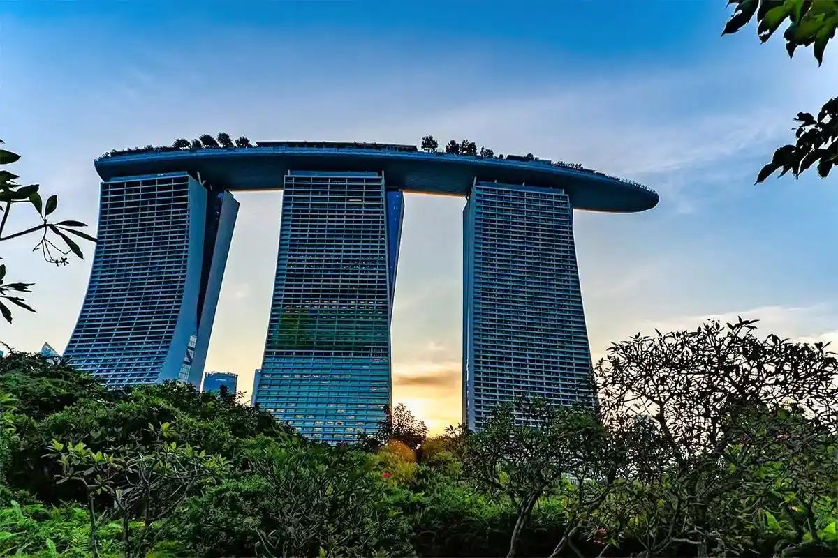 marina bay sands#新加坡地标性建筑  - 抖音
