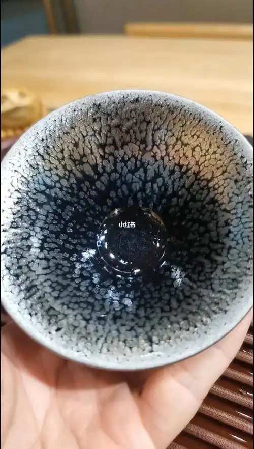 67范永寿万彩鹧鸪斑油滴斗笠建盏