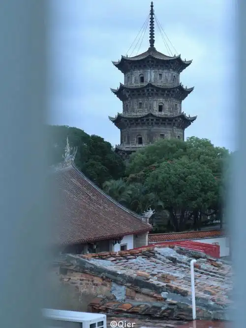 泉州探店东西塔最佳观景位置丝遇甜品