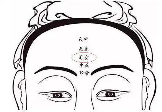 教你观相9面相十二宫之官禄宫