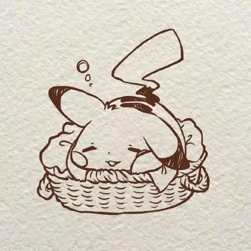 看到这么可爱的皮卡丘绘画教程还不来学习下?