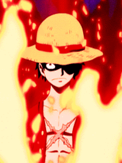 海贼王路飞燃帅气gif动图_动态图_表情包下载_soogif