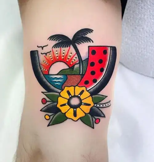 87张 old school 风格纹身图案欣赏