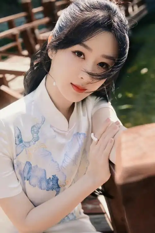 杨紫你好星期六旗袍造型