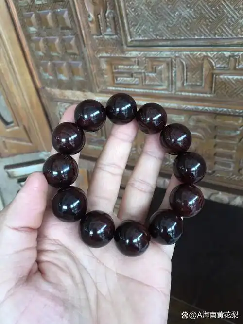 海南黄花梨紫黑油梨,规格2.