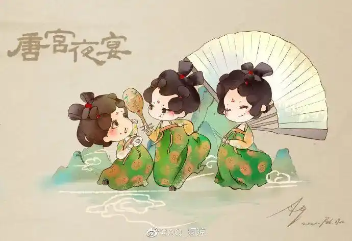 唐宫夜宴又出圈被二次元漫画盯上了