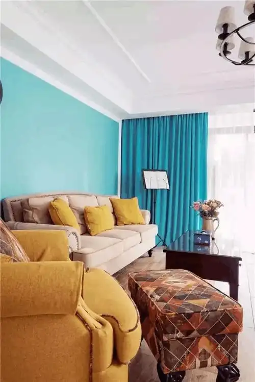 孔雀蓝 爱马仕橙,搭配出大气简约风!