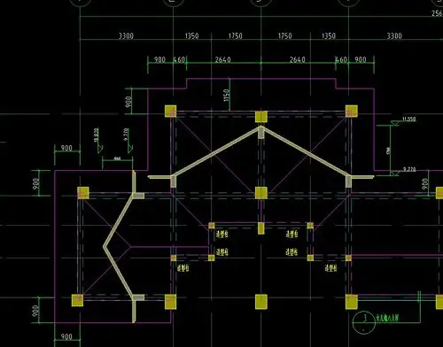 闷顶层这个位置的梁板应该怎么画