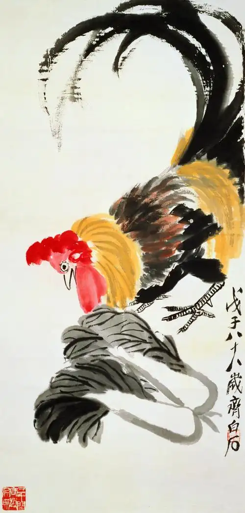 名画385 齐白石《画选66幅》-csdn博客