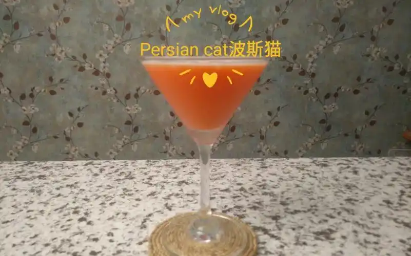 persiancat波斯猫无酒精鸡尾酒制作教程