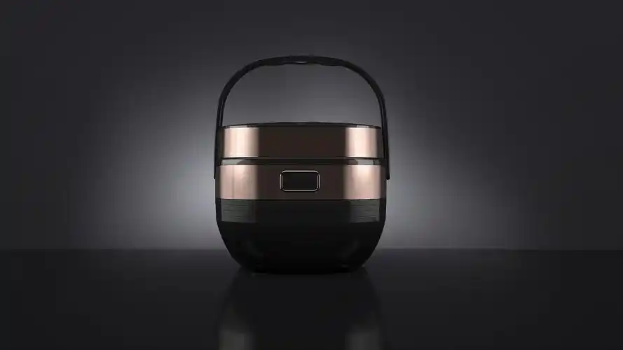 家电产品效果图渲染-电饭锅