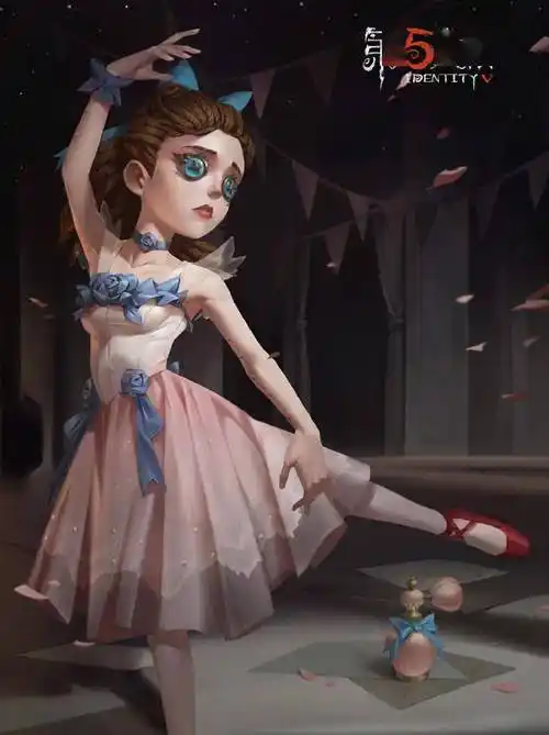 《第五人格》调香师演绎之星系列时装「红菱艳」视觉图公开