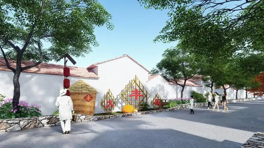 乡村改造提升|空间|景观设计|梁西凹 - 原创作品 - 站酷 (zcool)